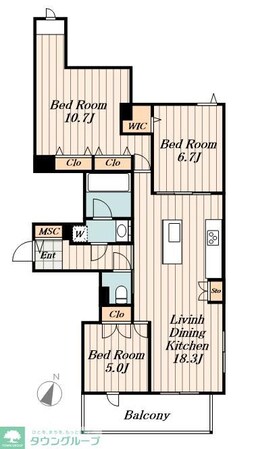 L’s Plus 豊玉南の物件間取画像